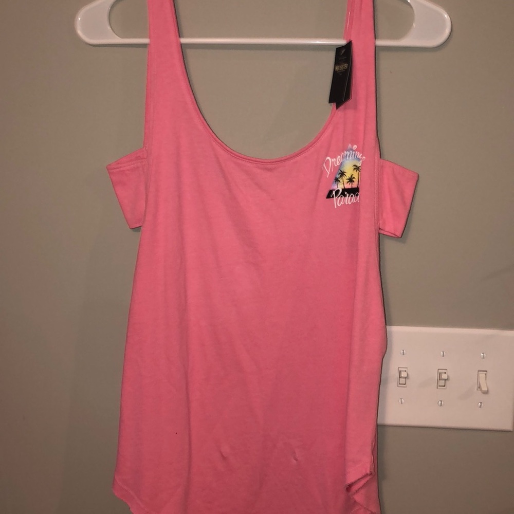 tank top, cold shoulder from hollister